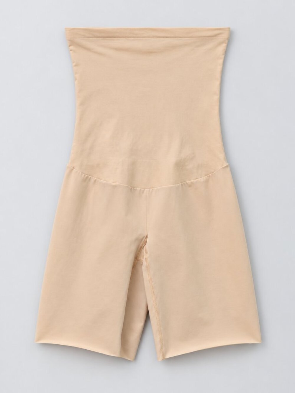 SPANX High Waisted Shapewear Shorts Nude Medium Open Crotch